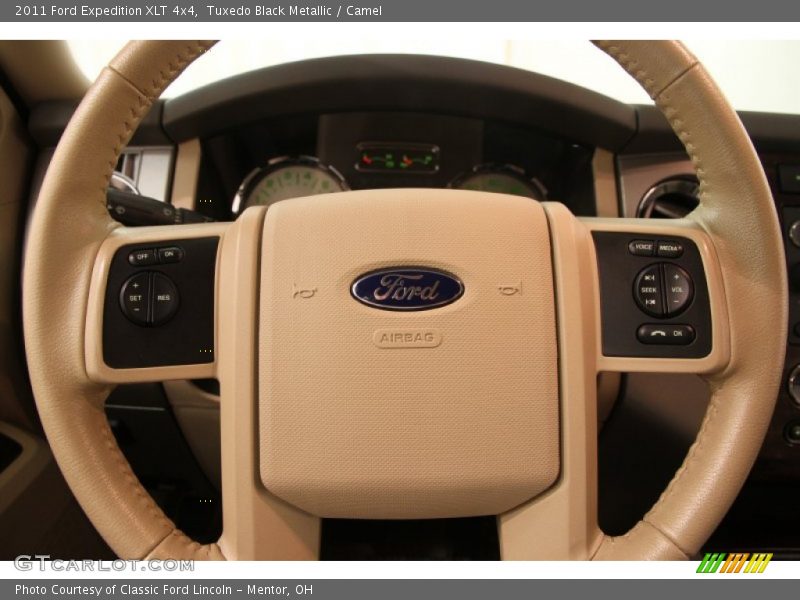 Tuxedo Black Metallic / Camel 2011 Ford Expedition XLT 4x4