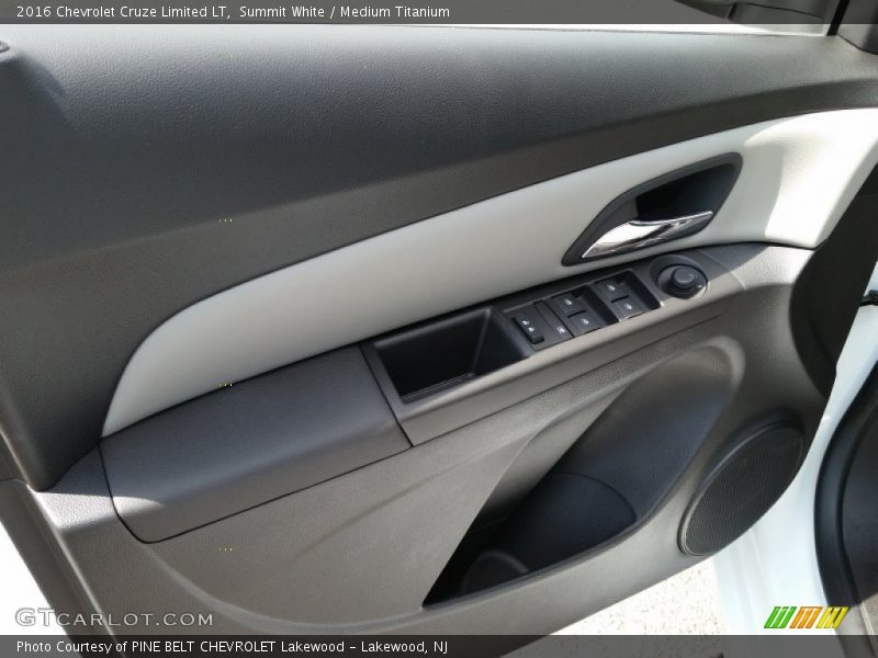 Summit White / Medium Titanium 2016 Chevrolet Cruze Limited LT