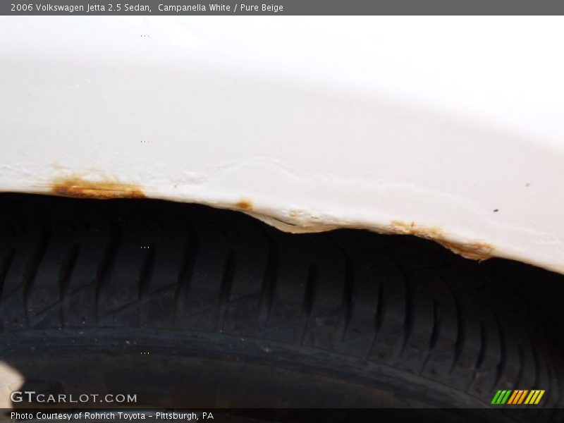 Campanella White / Pure Beige 2006 Volkswagen Jetta 2.5 Sedan