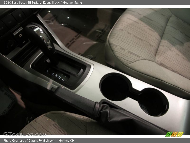 Ebony Black / Medium Stone 2010 Ford Focus SE Sedan