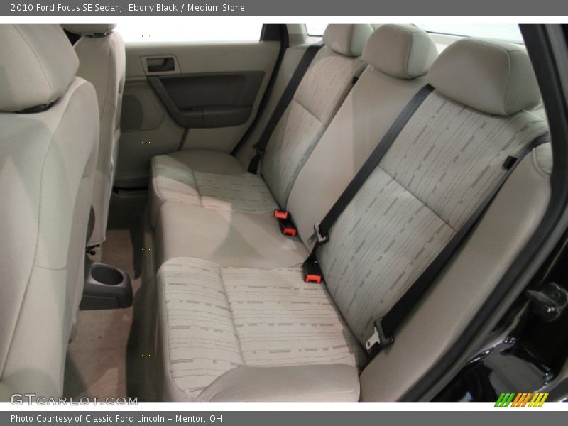 Ebony Black / Medium Stone 2010 Ford Focus SE Sedan