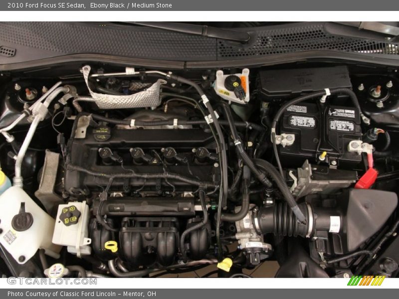 Ebony Black / Medium Stone 2010 Ford Focus SE Sedan