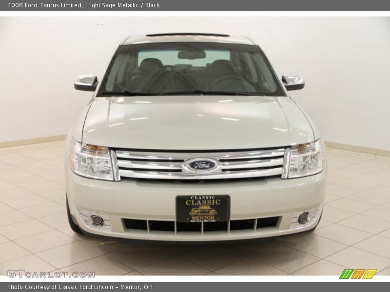 Light Sage Metallic / Black 2008 Ford Taurus Limited