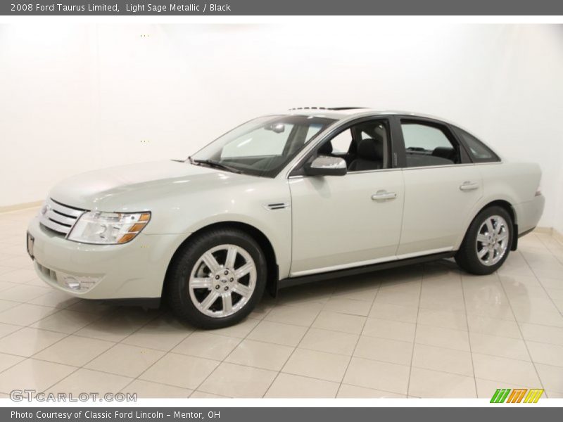 Light Sage Metallic / Black 2008 Ford Taurus Limited