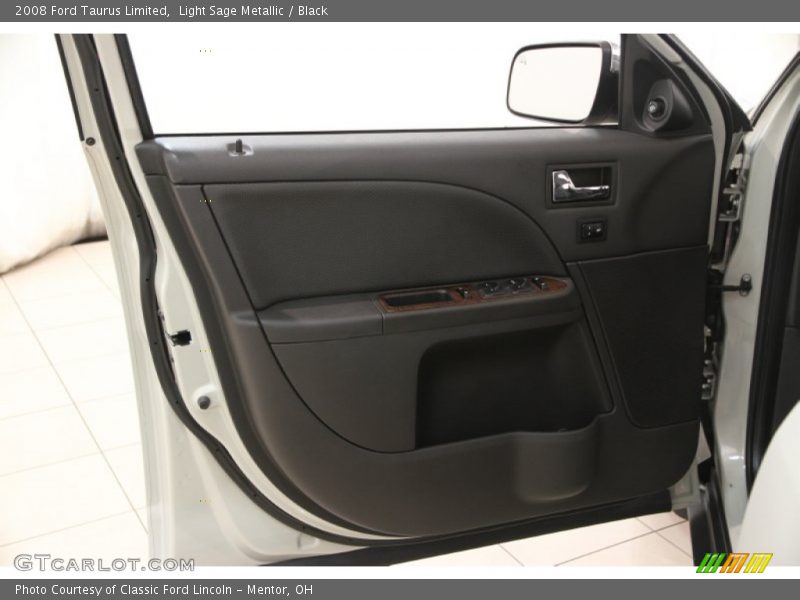Light Sage Metallic / Black 2008 Ford Taurus Limited