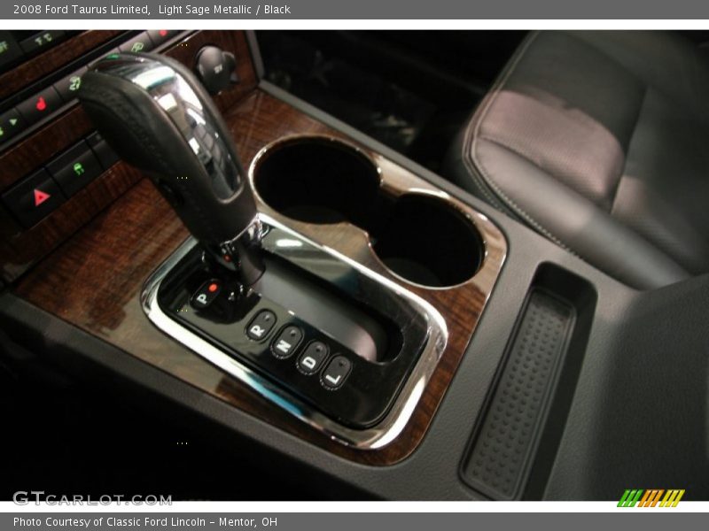 Light Sage Metallic / Black 2008 Ford Taurus Limited