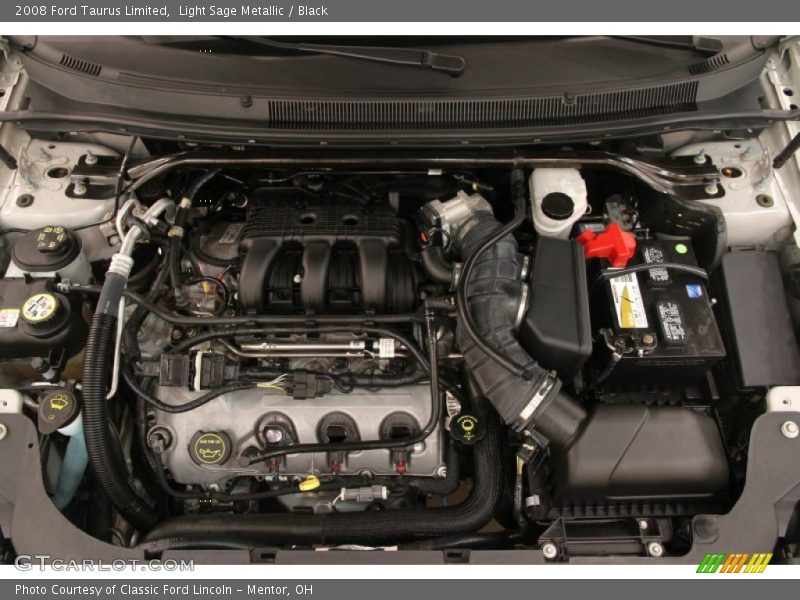 Light Sage Metallic / Black 2008 Ford Taurus Limited