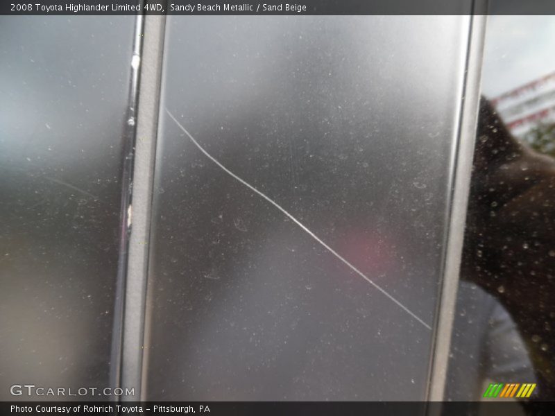 Sandy Beach Metallic / Sand Beige 2008 Toyota Highlander Limited 4WD