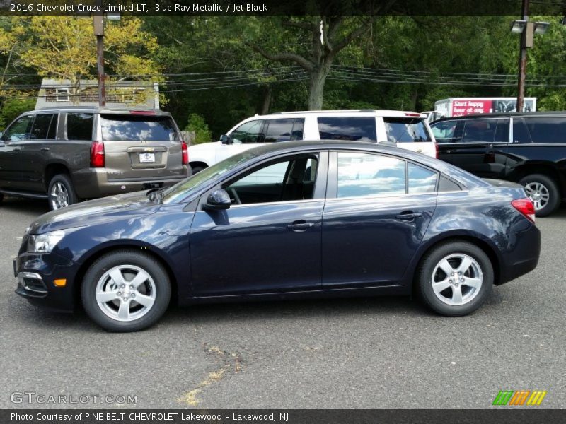 Blue Ray Metallic / Jet Black 2016 Chevrolet Cruze Limited LT