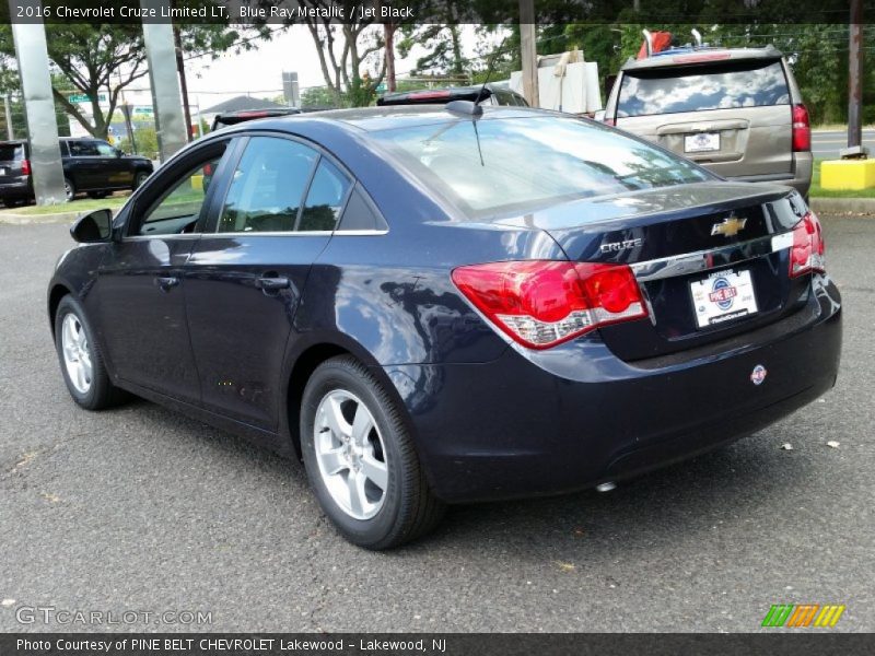 Blue Ray Metallic / Jet Black 2016 Chevrolet Cruze Limited LT