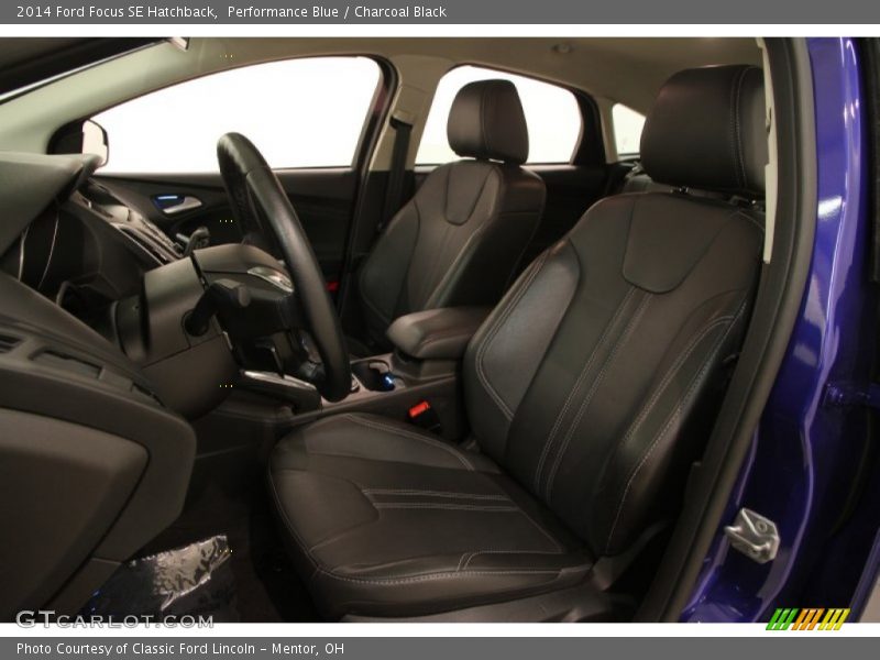 Performance Blue / Charcoal Black 2014 Ford Focus SE Hatchback