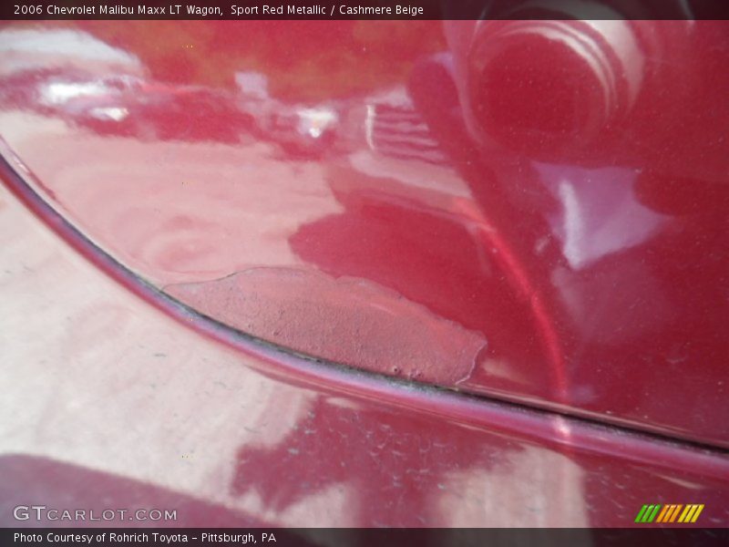 Sport Red Metallic / Cashmere Beige 2006 Chevrolet Malibu Maxx LT Wagon