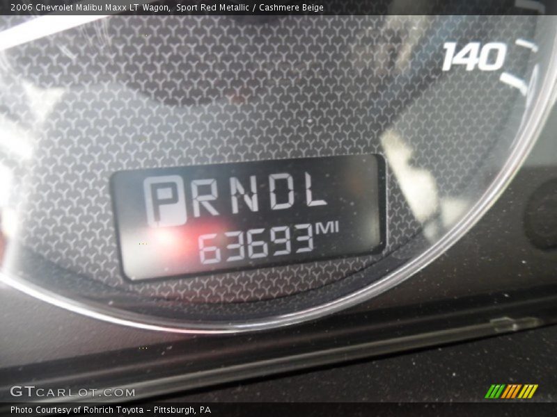Sport Red Metallic / Cashmere Beige 2006 Chevrolet Malibu Maxx LT Wagon