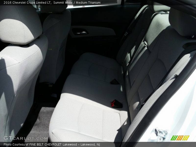 Summit White / Medium Titanium 2016 Chevrolet Cruze Limited LT