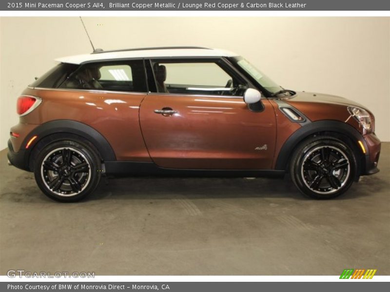 2015 Paceman Cooper S All4 Brilliant Copper Metallic