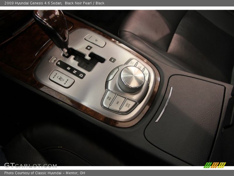 Black Noir Pearl / Black 2009 Hyundai Genesis 4.6 Sedan