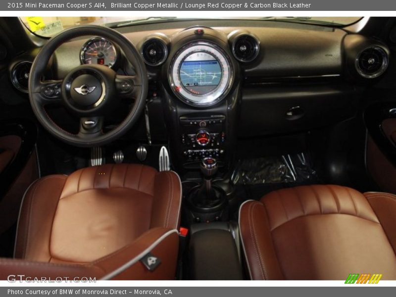 Front Seat of 2015 Paceman Cooper S All4