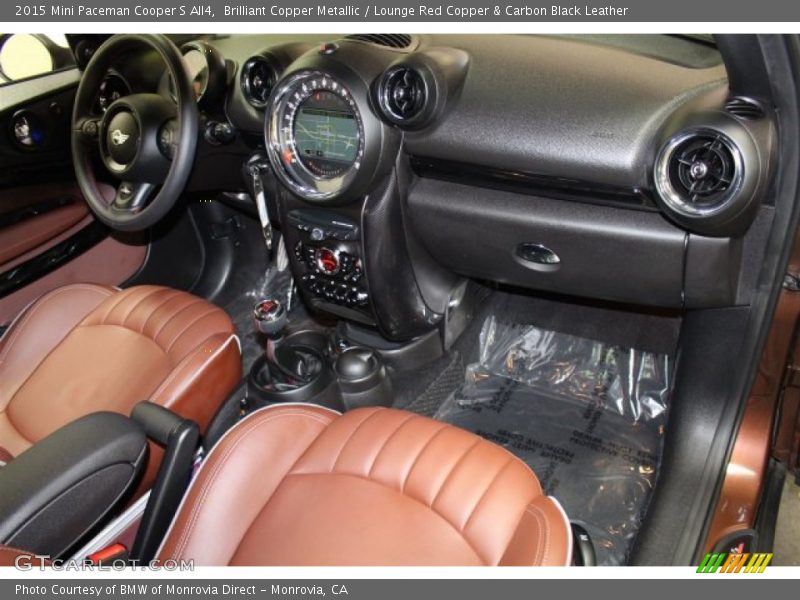 Brilliant Copper Metallic / Lounge Red Copper & Carbon Black Leather 2015 Mini Paceman Cooper S All4