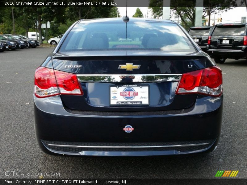 Blue Ray Metallic / Jet Black 2016 Chevrolet Cruze Limited LT