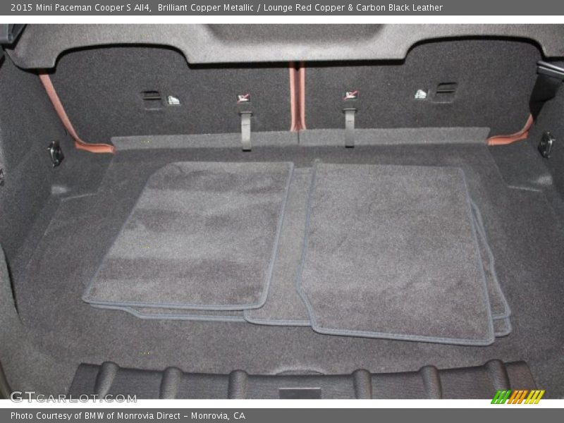 Brilliant Copper Metallic / Lounge Red Copper & Carbon Black Leather 2015 Mini Paceman Cooper S All4