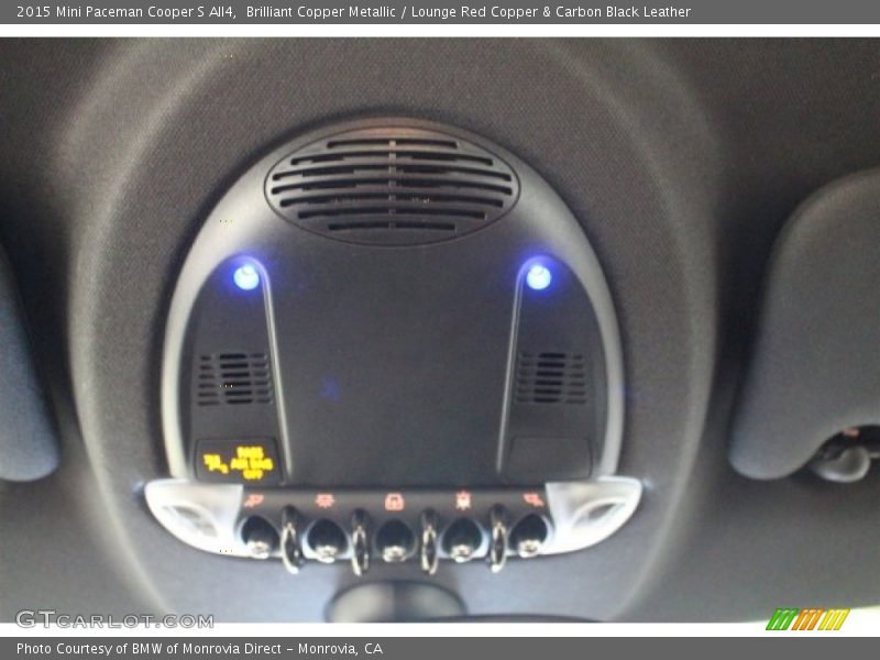 Brilliant Copper Metallic / Lounge Red Copper & Carbon Black Leather 2015 Mini Paceman Cooper S All4