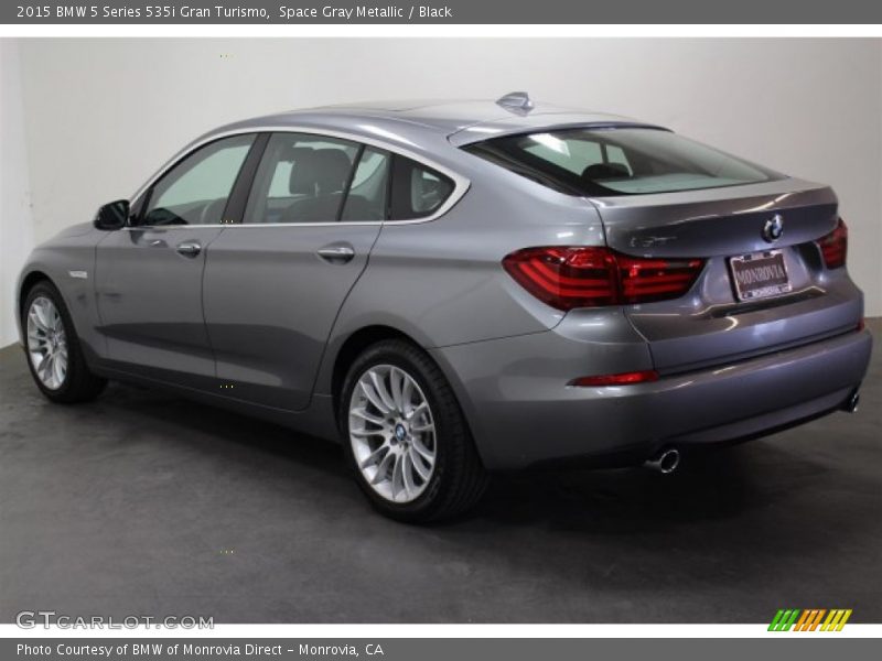 Space Gray Metallic / Black 2015 BMW 5 Series 535i Gran Turismo
