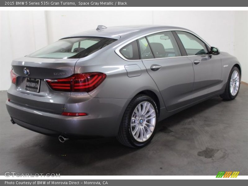Space Gray Metallic / Black 2015 BMW 5 Series 535i Gran Turismo