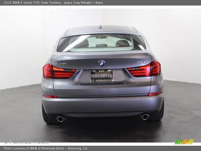 Space Gray Metallic / Black 2015 BMW 5 Series 535i Gran Turismo