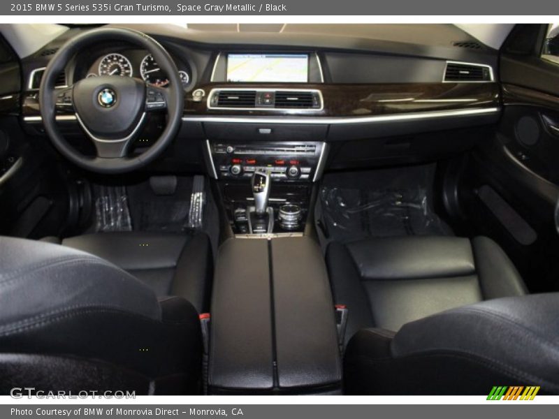 Space Gray Metallic / Black 2015 BMW 5 Series 535i Gran Turismo