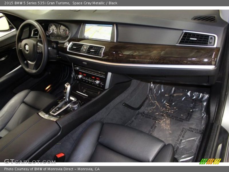 Space Gray Metallic / Black 2015 BMW 5 Series 535i Gran Turismo