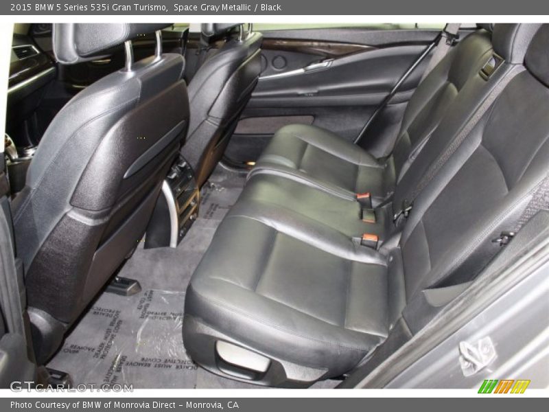 Space Gray Metallic / Black 2015 BMW 5 Series 535i Gran Turismo