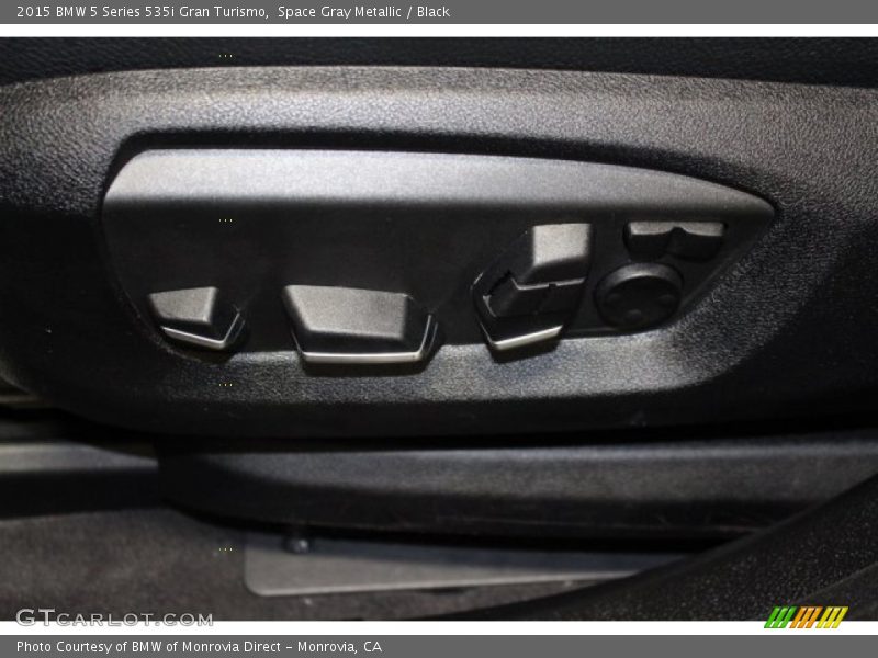 Space Gray Metallic / Black 2015 BMW 5 Series 535i Gran Turismo