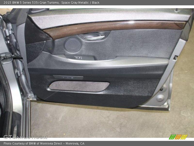 Space Gray Metallic / Black 2015 BMW 5 Series 535i Gran Turismo