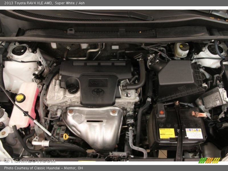 Super White / Ash 2013 Toyota RAV4 XLE AWD