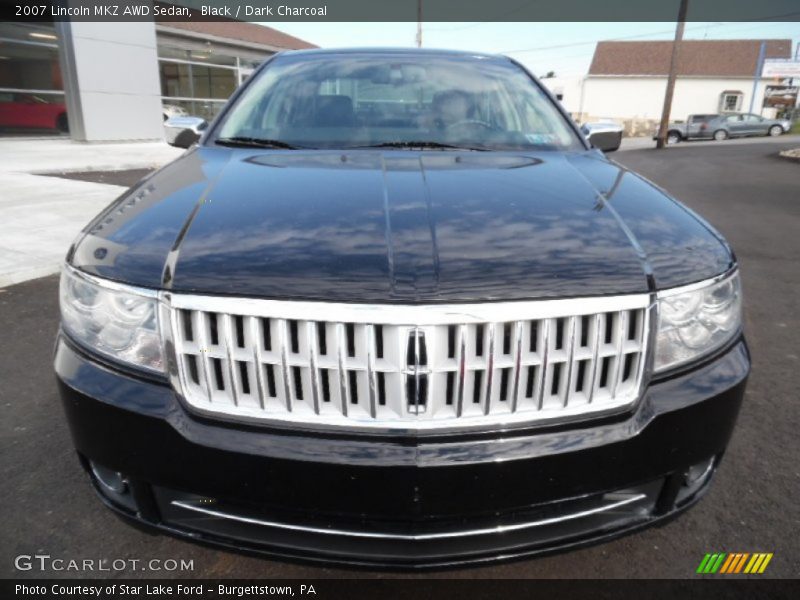 Black / Dark Charcoal 2007 Lincoln MKZ AWD Sedan