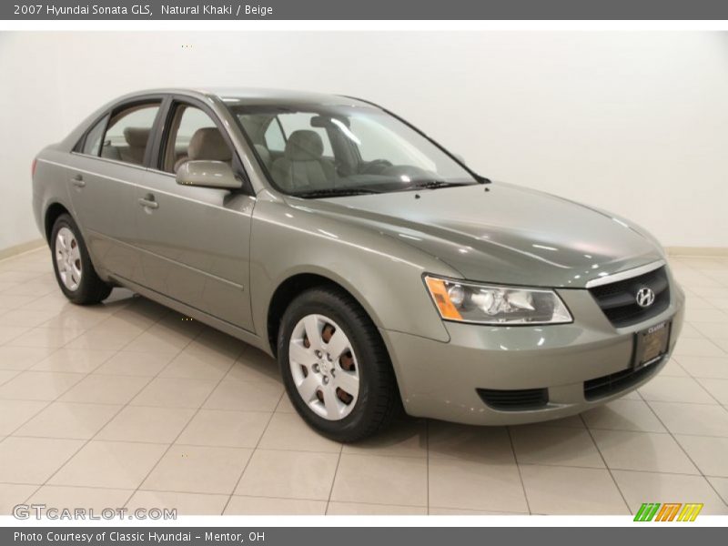 Natural Khaki / Beige 2007 Hyundai Sonata GLS