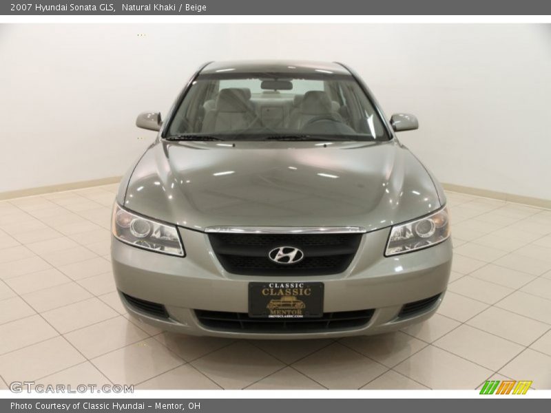 Natural Khaki / Beige 2007 Hyundai Sonata GLS