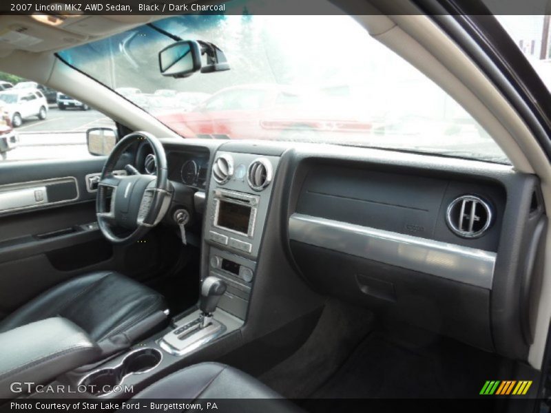 Black / Dark Charcoal 2007 Lincoln MKZ AWD Sedan