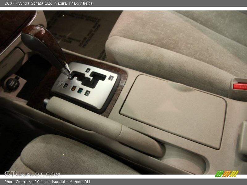 Natural Khaki / Beige 2007 Hyundai Sonata GLS