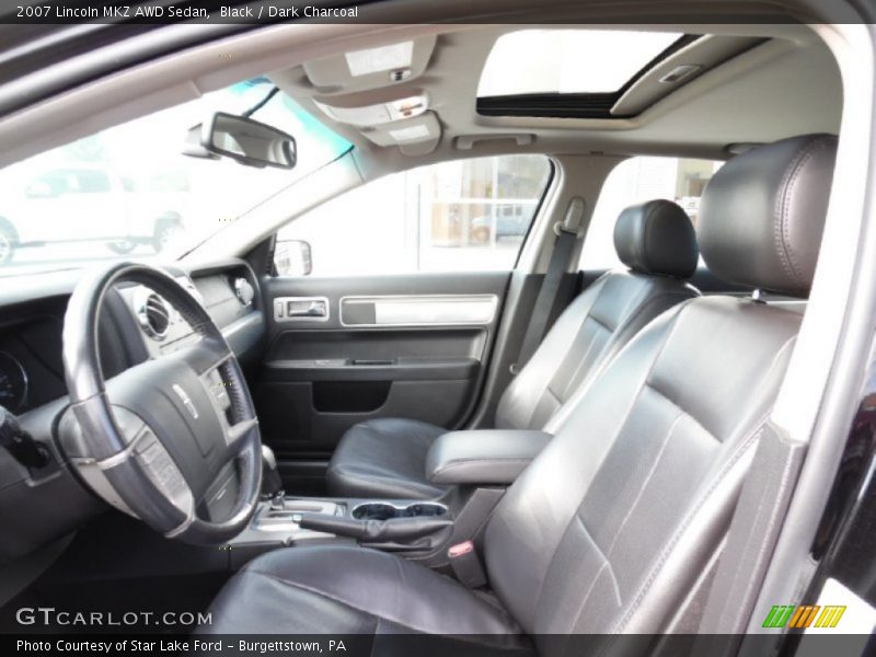 Black / Dark Charcoal 2007 Lincoln MKZ AWD Sedan