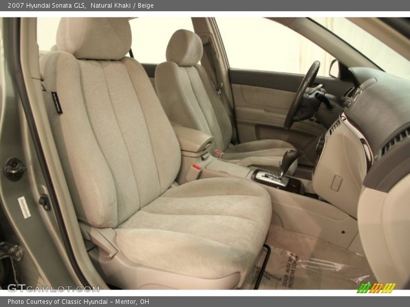 Natural Khaki / Beige 2007 Hyundai Sonata GLS