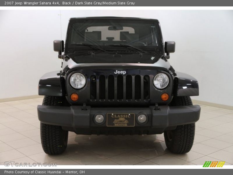 Black / Dark Slate Gray/Medium Slate Gray 2007 Jeep Wrangler Sahara 4x4