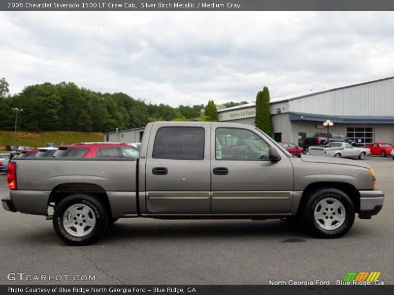 Silver Birch Metallic / Medium Gray 2006 Chevrolet Silverado 1500 LT Crew Cab