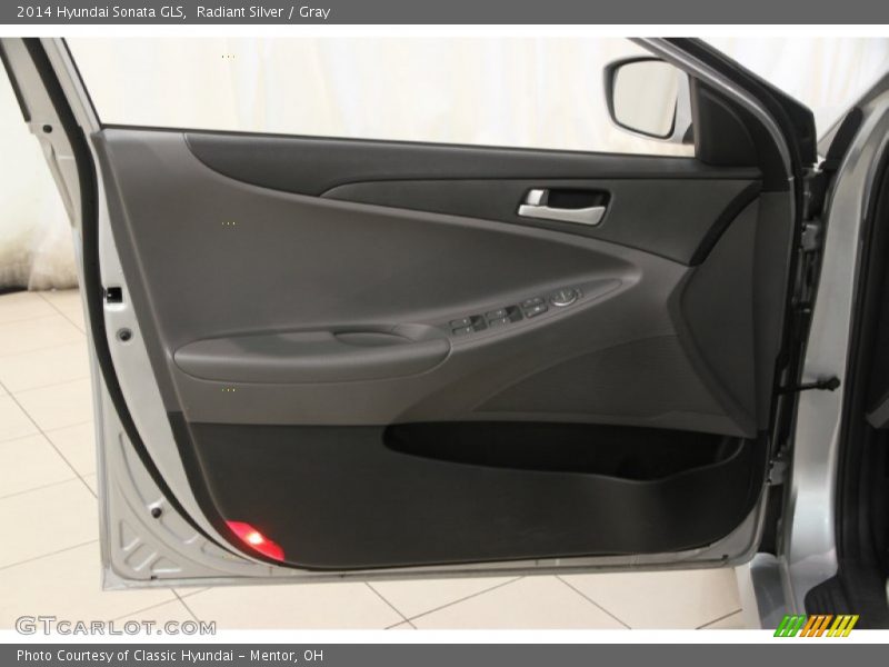 Radiant Silver / Gray 2014 Hyundai Sonata GLS