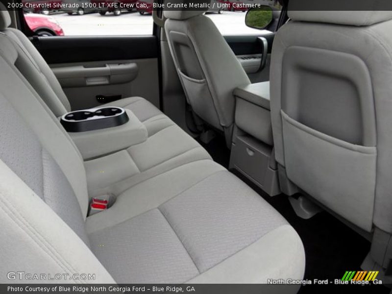 Blue Granite Metallic / Light Cashmere 2009 Chevrolet Silverado 1500 LT XFE Crew Cab