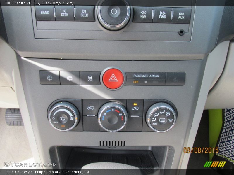 Black Onyx / Gray 2008 Saturn VUE XR