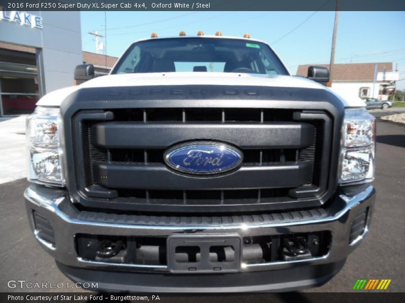 Oxford White / Steel 2016 Ford F250 Super Duty XL Super Cab 4x4
