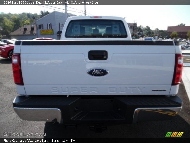 Oxford White / Steel 2016 Ford F250 Super Duty XL Super Cab 4x4