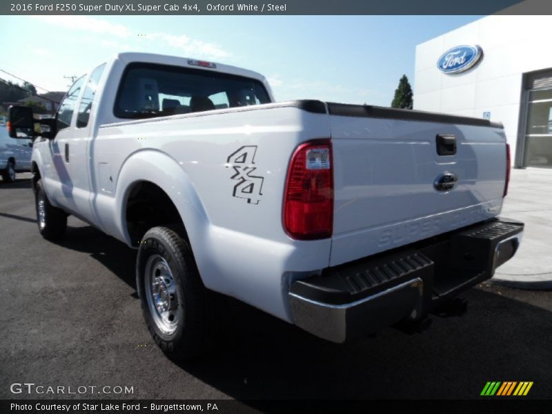 Oxford White / Steel 2016 Ford F250 Super Duty XL Super Cab 4x4