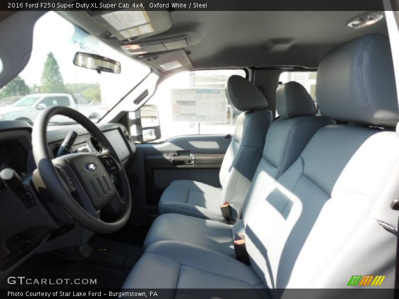 Oxford White / Steel 2016 Ford F250 Super Duty XL Super Cab 4x4